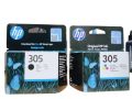 HP 305 Black And Tri-Color Original Ink Cartridge. 
