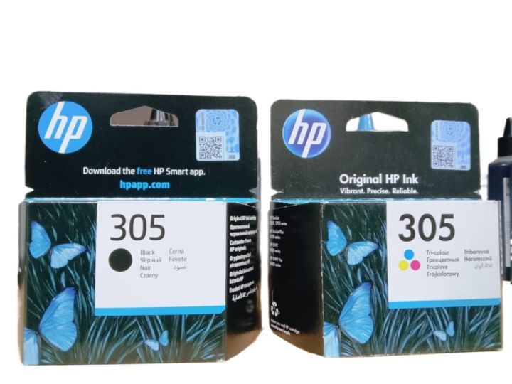 HP 305 Black And Tri-Color Original Ink Cartridge