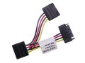 SATA To Dual SATA Power Y-Cable Adapter, Y Splitter SATA Power Cable - N701D , SATA Power Connector Splitter Y Cable  ( Branded Used ). 