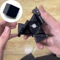 New Rotating Kinetic Energy Ring Box Cool Portable Mechanical Deformation Jewelry Box Cube Boxes Jewelry Storage Display Hold. 