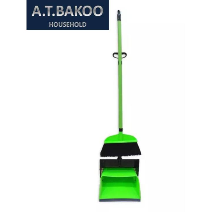 Folding Broom Brush and Dustpan Set/ premium quality/ Sweeping Broom Kitchen Indoor Cleaning Soft Bristle