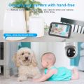 wansview Baby Monitor Camera, 2K Security Camera for Home, WiFi Pet Camera for Dog and Cat, 2 Way Audio, Night Vision, Works with Alexa Q6-W. 