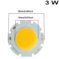 3W COB High Power Super Lamp Bead LED Chip Warm White Light & 5W Chip Light Round COB LED Light Warm White DC15-17V. 