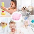 Silicon Bath Body Brush, Exfoliating Body Scurb Brush with Soap Dispenser, 2 in 1 Ultra Soft Bath Sponge Shower Brush and Body Massager, Baby Shower Brush, Shampoo and Gel Dispenser, Loofah Brush, Body Cleaning Scrubber for Man, Women and Children. 