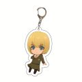 MT Buy at least two pieces Anime Peripherals attack on titan Acrylic Keychain Pendant Ready Stock Schoolbag Creative Eren Yeager Mikasa Ackerman Armin Arlert Levi Ackerman Scout Regiment Scout Legion Erwin Smith. 