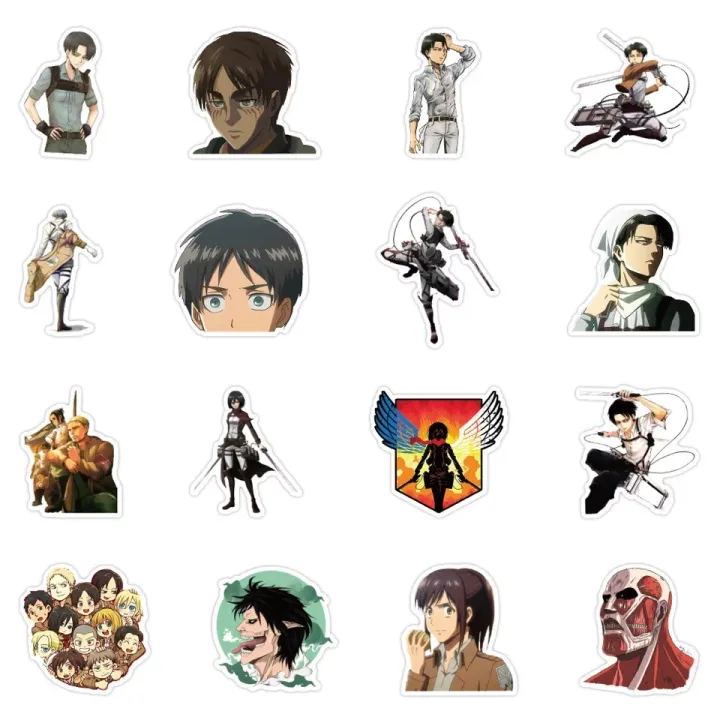 Attack%20on%20titan%20Stickers%2010/25/50%20pcs%20stickers%20-%20Image%208