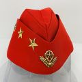 Fashion Military Hat Russian Army Cap Green Camo Badge Women Men Sailor Stage Performance Cosplay Hats Boat Cap Hair Accessories. 