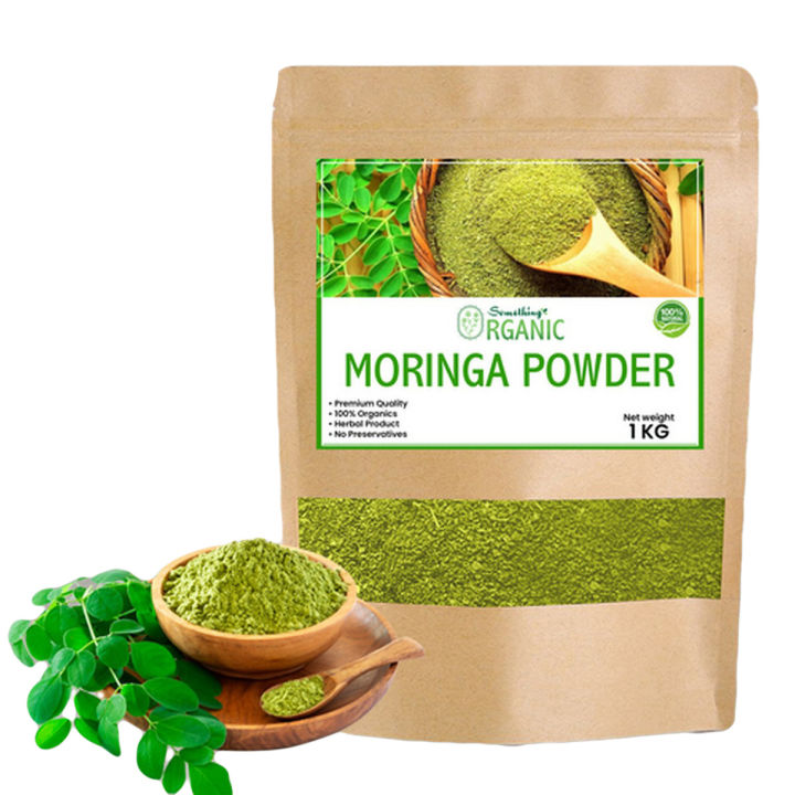 Organic Moringa Leaf Fine Powder / Drumstick Tree Leaves / Oleifera for Wieght Lose | Super Food - Boost Metabolism| Sohanjna | Sohanjana - 1 Kg