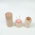 Retro Style Stitching Pins Sewing Needle Cylinder Box Embroidery Craft Woode Needles Storage Holder Pin Cushion Sewing Needle Case Sewing Tools. 