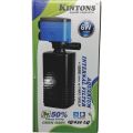 Fish Aquarium Filter (KINTONS iQ_635 LQ  6w 1000L/H) 50% Energy Saving Best Internal Filter For Fish Aquarium. 