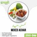 گھر کا بنا ہوا مکس اچار / Mixed Achar / Homemade Flavor / Mix Achaar / Mix Vegetable / Mixed ka Achar/ مکس اچار / Hot Spicy Pickle / Mixed Pickle –250 Gram​. 