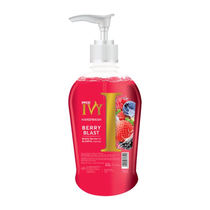 IVY Hand Wash  BERRY BLAST 400ML