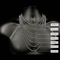Men's Leather Cord Choker Necklace 20" Black Braided Rope Jewelry Making Stainless Steel Clasp. 