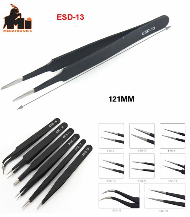 Vetus ESD-13 tweezer Heat Resistant anti static