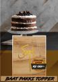 Baat Pakki Cake Topper Wooden. 