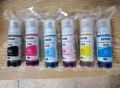 Epson 056 / 057 / 108 Original Ink Bottle Set ( Black / Cyan / Light Cyan / Yellow / Magenta / Light Magenta ) ( L8050 ~ L18050 Printer ). 