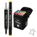 MandG Kids marker double side highlter tip and round tip markers fine broad tip marker 30pc. 