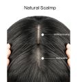 CollapseTen Synthetic Partial Bangs Curtain Bangs Hair Piece Increase Hair Volume Natural Looking Topper Hair Extension For Daily Use. 