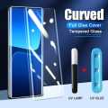 Infinix Zero 30 UV Tempered Glass Screen Protector Full Glue 9H Anti Scratch HD Display. 
