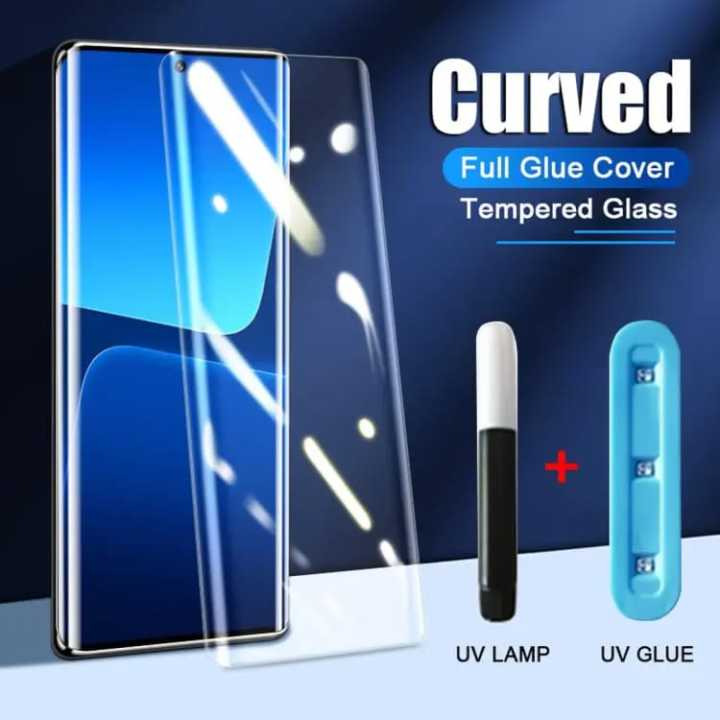 Infinix Zero 30 UV Tempered Glass Screen Protector Full Glue 9H Anti Scratch HD Display