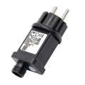 1 Piece 24V Transformer Plug Power Supply Black Easy Install Suitable For Christmas Halloween LED Equipment Decorations EU Plug. 