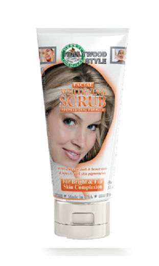 Hollywood Style Facial Whitening Scrub 150ml