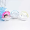 Hamster Bathroom Spherical Shape Dust-proof Plastic Small Animal Bath Sand Room Pet Supplies. 