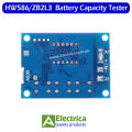 HW-586 1.2v to 12v Li-ion Lithium and Lead-Acid Battery Capacity Tester Meter 18650 Resistor Discharge Tester HW586 ZB2L3 By Electrica. 