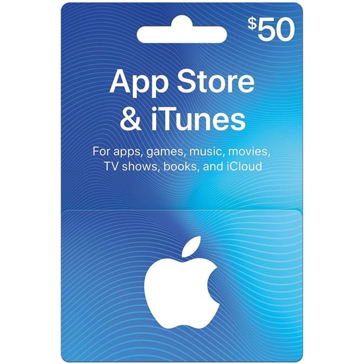 App Store & iTunes Gift Cards - 50$