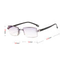 New Progressive And Anti-blue Eyewear Ultralight, Progressive Multifocus Reading Glasses Blue Light Blocking, Fashion Reading Glasses Hd Glass Lens. 
