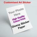 Sticker Print your own Photo. Customized image stickers. 
