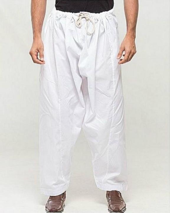 WHITE SHALWAR FOR MEN