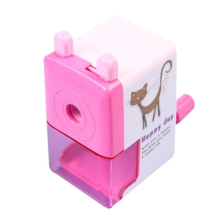 Cartoon Animal Pencil Sharpener - Portable Manual Sharpener For Kids And Students