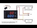Digital Volt AMP Meter DNS-VC288 PANEL DC 100V-10A Voltmeter Ammeter LED Detector. 