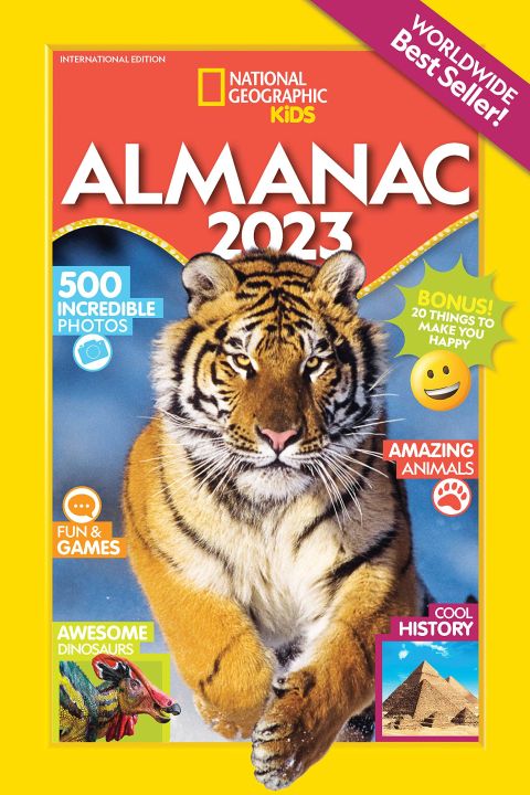 Liberty Books | National Geographic Kids Almanac 2023 (International Edition) by National Geographic (100% Original)