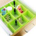 New 4pcs Drawer Organisers, Drawer Dividers, Closet Organizer Plastic Divider DIY Drawer Organizer Separator Sheet Divider Home Underwear Socks Makeup Clapboard Tool Storage. 