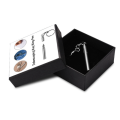 Portable Key Ring Stainless Steel Telescopic Pen Telescoping Ballpoint Pen Keychain Tool for Outdoor Travel. 
