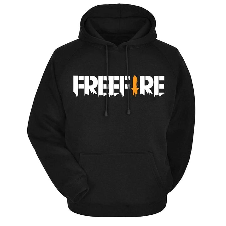 Hoodie New Winter Wear Stylish And Amazing Free Fire printed Gaming Lovers Fleece Hoodie