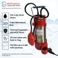 Rotex RXS Series 0.5 HP Submersible Sump Pump - Heavy-Duty Cast Iron Impeller, Triple Mechanical Seal (Leak-Proof), Thermal Protection with Auto Reset, 25ft Cable, Handles Solid Particles - Reliable & Durable Performance. 