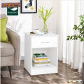 Bed side table,Side table,Furniture ,Decor table,New stylish side table,bed side table 1 drawer & 1 shelf,1 drawer compact wooden bedroom,side table wood,Richya white Nightstand with drawer bedside table,tusy white with drawer bedside,glowoodecore,table,. 