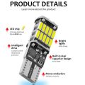 T10 T15 W16W LED Bulbs High Power 45pcs 4014SMD Super Bright 1200LM Replace For Car Reversing Light White. 