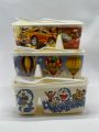 Lunch Box/Tefan Box/Kides Lunch Box/School Lunch Box/Melamine Tiffin Box with Spoon. 