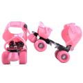 Skating Shoes For Kids Adjustable Quad Speed Double Row 4 Wheels Roller Skates Shoes For kids Children. 