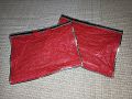 Pack of 3  Dress Cover Dust Proof Bag (16 x 13  inches) Red Embossed Garments Wardrobe Organizer. 
