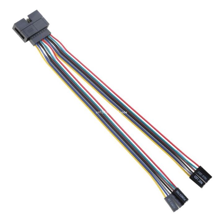 Multi Functional Supermicro Front Panel Connector Adapter Cable For Computer Case Server Switches Extension Cord Dropship