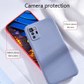Biruiqu For Xiaomi Poco X3 GT Pocophone X3 GT Case Liquid Silicone Soft Gel Rubber Shockproof Cover. 