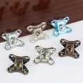 20pc Corner Brackets Screws Butterfly L-shaped Support Connector Removable Combination Fasteners Corner Code Right Angle Bracket. 
