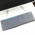 Logitech MK275 K200 K260 K270 Desktop Keyboard Protector Transparent Bump Silicone Pad Keypad. 