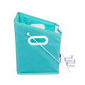 Closet Caddy Laundry Basket Can Enables To Retrieve Items From High Shelvesand And Perfect For All Storage Needs/With Clear Front Panel. 