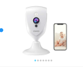 WiFi Camera Ebitcam 1080P HD Indoor Surveillance Camera with Motion Sensor and Memory, WLAN IP Camera Security Camera with Night Vision, 2-Way Audio Indoor Camera, Home Pet and Baby Monitor. 